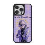 Lewis Hamilton F1 racing suit stars iPhone 16 Pro Max Black Case