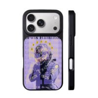 Lewis Hamilton F1 racing suit stars iPhone 17 Pro Max Black Case