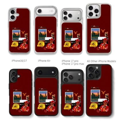 Lewis Hamilton F1 UK bulldog race Chris Brown Phone Case Black Electroplated Silver For Iphone 11 To 17