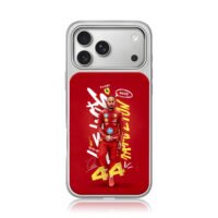 Lewis Hamilton Ferrari 44 red racer iPhone 17 Pro Max Electroplated Silver Case1