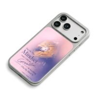 Lewis Hamilton gold F1 helmet quote iPhone 17 Pro Max Electroplated Silver Case2