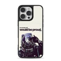 Lewis Hamilton Mercedes F1 helmet iPhone 16 Pro Max Black Case