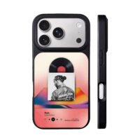 Lewis Hamilton race vinyl music art iPhone 17 Pro Max Black Case
