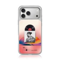 Lewis Hamilton race vinyl music art iPhone 17 Pro Max Electroplated Silver Case1