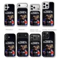 Lewis Hamilton trophy quote UK flag Chris Brown Phone Case Black Electroplated Silver For Iphone 11 To 17