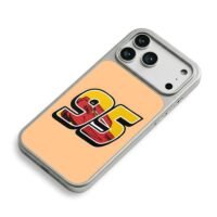 Lightning McQueen 95 red race car iPhone 17 Pro Max Electroplated Silver Case2