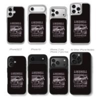 LIKEHELL SLAMMEDUK JDM car Chris Brown Phone Case Black Electroplated Silver For Iphone 11 To 17