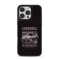 LIKEHELL SLAMMEDUK JDM car iPhone 16 Pro Max Black Case