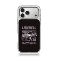 LIKEHELL SLAMMEDUK JDM car iPhone 17 Pro Max Electroplated Silver Case1