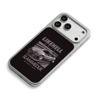 LIKEHELL SLAMMEDUK JDM car iPhone 17 Pro Max Electroplated Silver Case2