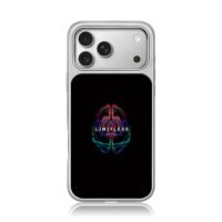 LIMITLESS over neon brain art Phone Case for iPhone 11-17 & Samsung Galaxy S24-S26 - Image 4