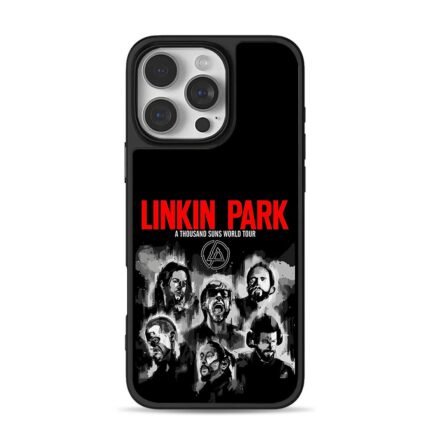 Linkin Park A Thousand Suns art iPhone 16 Pro Max Black Case