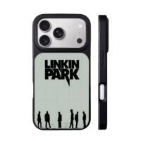 Linkin Park band logo silhouettes iPhone 17 Pro Max Black Case