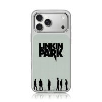 Linkin Park band logo silhouettes iPhone 17 Pro Max Electroplated Silver Case1