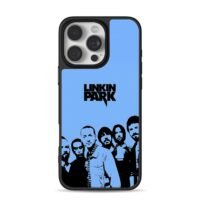 Linkin Park band member silhouettes iPhone 16 Pro Max Black Case