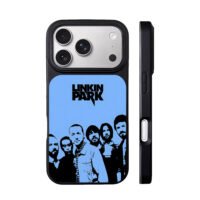 Linkin Park band member silhouettes iPhone 17 Pro Max Black Case