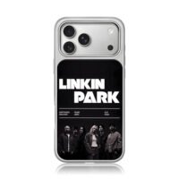 Linkin Park band single promo photo iPhone 17 Pro Max Electroplated Silver Case1