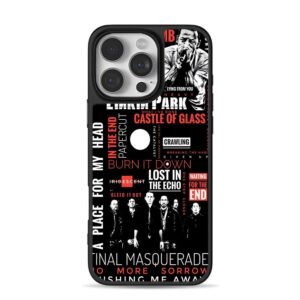 Linkin Park classic song poster art Phone Case for iPhone 11-17 & Samsung Galaxy S24-S26