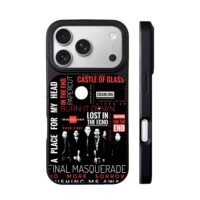 Linkin Park classic song poster art iPhone 17 Pro Max Black Case