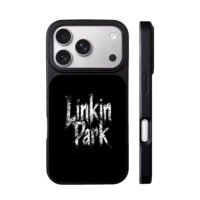Linkin Park distressed logo iPhone 17 Pro Max Black Case