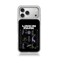 Linkin Park From Zero Tour 2025 Art iPhone 17 Pro Max Electroplated Silver Case1