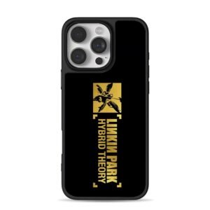Linkin Park Hybrid Theory logo iPhone 16 Pro Max Black Case
