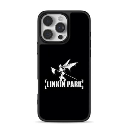 Linkin Park Hybrid Theory logo iPhone 16 Pro Max Black Case