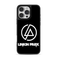 Linkin Park logo and band name Phone Case for iPhone 11-17 & Samsung Galaxy S24-S26
