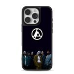 Linkin Park members with their logo Phone Case for iPhone 11-17 & Samsung Galaxy S24-S26