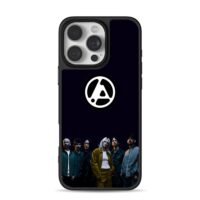 Linkin Park members with their logo Phone Case for iPhone 11-17 & Samsung Galaxy S24-S26