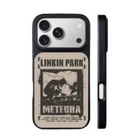 Linkin Park Meteora vintage poster iPhone 17 Pro Max Black Case