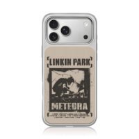 Linkin Park Meteora vintage poster iPhone 17 Pro Max Electroplated Silver Case1