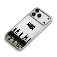 Linkin Park Minutes to Midnight art iPhone 17 Pro Max Electroplated Silver Case2