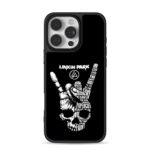 Linkin Park rock hand skull logo iPhone 16 Pro Max Black Case