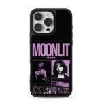 Lisa blackpink purple moonlit floor iPhone 16 Pro Max Black Case