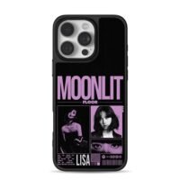 Lisa blackpink purple moonlit floor iPhone 16 Pro Max Black Case