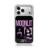 Lisa blackpink purple moonlit floor iPhone 17 Pro Max Electroplated Silver Case1