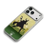 Loki silhouette scepter sunset city Phone Case for iPhone 11-17 & Samsung Galaxy S24-S26 - Image 5