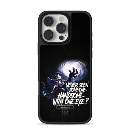 LoL Veigar one eye handsome wizard art iPhone 16 Pro Max Black Case