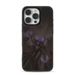 LoL void warrior with purple orbs iPhone 16 Pro Max Black Case