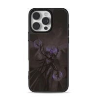 LoL void warrior with purple orbs iPhone 16 Pro Max Black Case