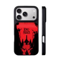 Lord of the Rings red Sauron poster iPhone 17 Pro Max Black Case