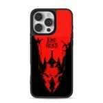 LOTR Sauron tower Frodo red art Phone Case for iPhone 11-17 & Samsung Galaxy S24-S26