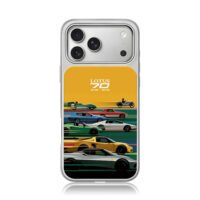 Lotus 70th anniversary sports car art iPhone 17 Pro Max Electroplated Silver Case1