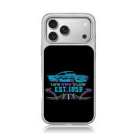 LOW AND SLOW Est1959 Ramone lowrider iPhone 17 Pro Max Electroplated Silver Case1