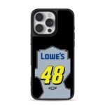 Lowes 48 Nascar Chevy racing logo iPhone 16 Pro Max Black Case
