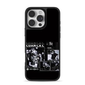 Luar La L Raul hiphop photo collage iPhone 16 Pro Max Black Case