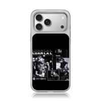 Luar La L Raul hiphop photo collage iPhone 17 Pro Max Electroplated Silver Case1