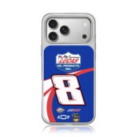 Lucas Oil 8 NASCAR RCR Chevy racing iPhone 17 Pro Max Electroplated Silver Case1