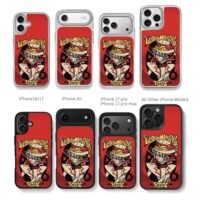 Lucifer Morningstar pride devil art Chris Brown Phone Case Black Electroplated Silver For Iphone 11 To 17